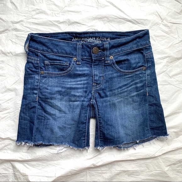 American Eagle Outfitters Pants - American Eagle Size 0 Stretch Jean Shorts